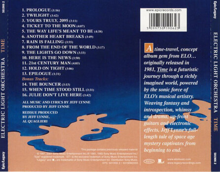 CD musique Electric Light Orchestra - Time (Reissue) (CD) - 3
