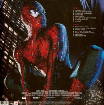 Vinylplade Danny Elfman - Spider-Man (Original Motion Picture Score) (Anniversary Edition) (Limited Edition) (Gold Coloured) (LP) - 3