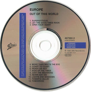 CD musique Europe - Out Of This World (Reissue) (CD) - 2