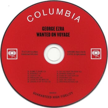 CD de música George Ezra - Wanted On Voyage (CD) - 2