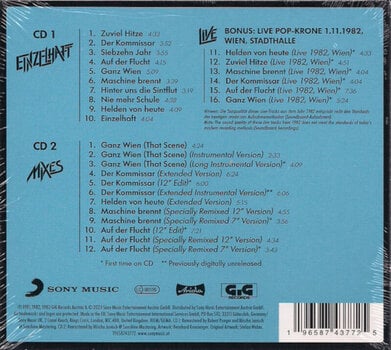 Musik-cd Falco - Einzelhaft (Deluxe Version) (Reissue) (Remastered) (2 CD) - 2