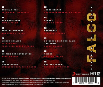 Glazbene CD Falco - Falco - Sterben Um Zu Leben (CD) - 3