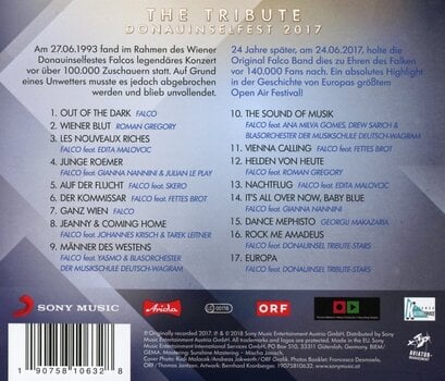 Music CD Falco - Falco - Coming Home (The Tribute Donauinselfest 2017) (CD + DVD) - 2