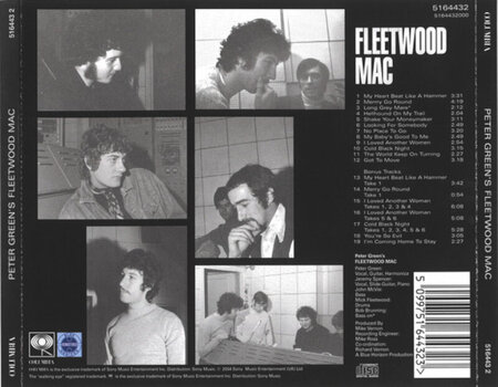 Music CD Fleetwood Mac - Peter Greens Fleetwood Mac (Reissue) (Remastered) (CD) - 3