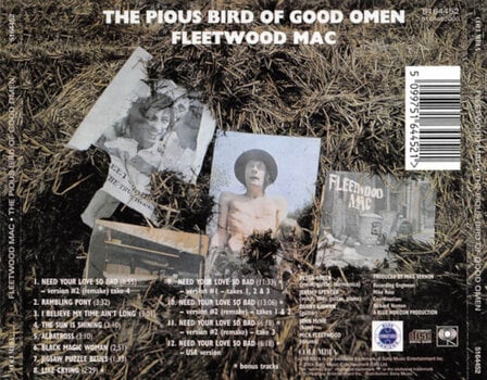 Glazbene CD Fleetwood Mac - The Pious Bird Of Good Omen (Reissue) (Remastered) (CD) - 3