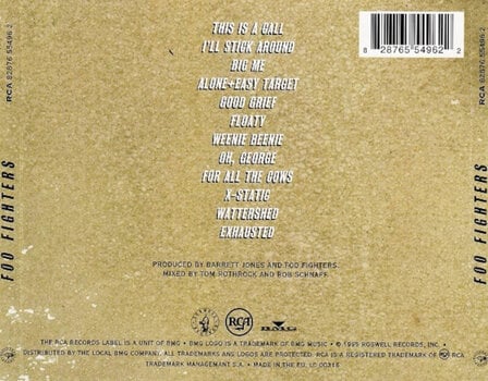 Musik-cd Foo Fighters - Foo Fighters (Reissue) (CD) - 3