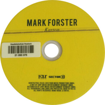 CD musique Mark Forster - Karton (CD) - 2