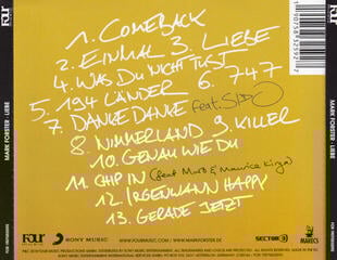CD de música Mark Forster - Liebe (CD) - 2