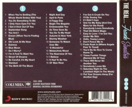 Music CD Frank Sinatra - The Real... Frank Sinatra (1941-1956) (The Ultimate Collection) (3 CD) - 2