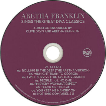 CD musique Aretha Franklin - Sings The Great Diva Classics (CD) - 2