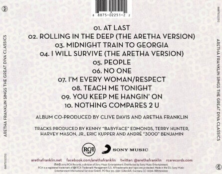 CD musique Aretha Franklin - Sings The Great Diva Classics (CD) - 3