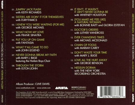 Musik-cd Aretha Franklin - Jewels In The Crown: All Star Duets With The Queen (CD) - 3