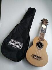 Soprano ukulele LAG TKU-10S Tiki Natural Soprano ukulele (Skoro novo) - 1