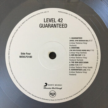 Грамофонна плоча Level 42 - Guaranteed (Limited Edition) (Silver & Black Marbled Coloured) (180 g) (2 LP) - 8