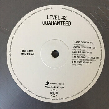 Грамофонна плоча Level 42 - Guaranteed (Limited Edition) (Silver & Black Marbled Coloured) (180 g) (2 LP) - 7