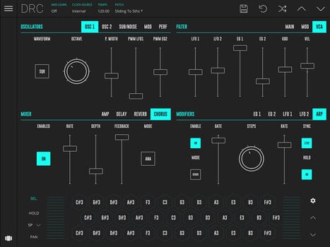 Logiciel de studio Instruments virtuels Imaginando DRC - Polyphonic Synthesizer (Produit numérique) - 2