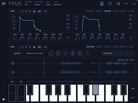 Studio Software Imaginando FRMS - Granular Synthesizer (Digitalt produkt) - 2