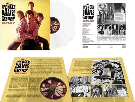 Disque vinyle The Spencer Davis Group - Live In Finland 1967 (Polar White Coloured) (Limited Edition) (LP) - 2