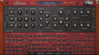VST Instrument u-he Software Diva Tom Wolfe Bundle (Digitální produkt) - 1