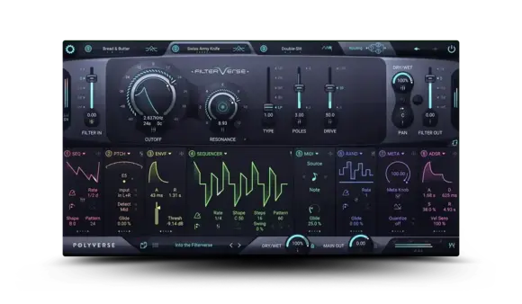 Logiciel de studio Plugins d'effets Polyverse Filter Bundle (Produit numérique) - 2