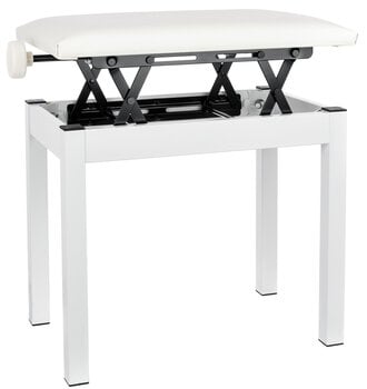Metal piano stool
 Korg PC-300 Metal piano stool White - 3