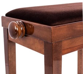 Dřevěná stolička ke klavíru Bespeco SG 101 Dřevěná stolička ke klavíru Walnut - 3