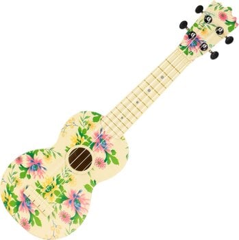 Ukelele soprano Pasadena WU-21F3-WH SET Floral Ukelele soprano - 2