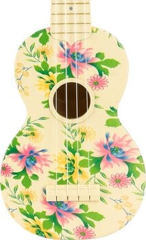 Ukelele soprano Pasadena WU-21F3-WH SET Floral Ukelele soprano - 5