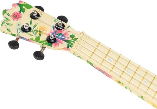 Ukelele soprano Pasadena WU-21F3-WH SET Floral Ukelele soprano - 6