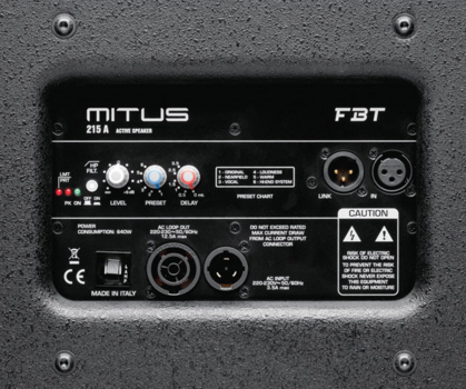 Active Loudspeaker FBT MITUS 215 A Active Loudspeaker - 3