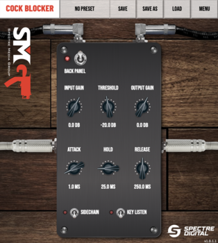 Logiciel de studio Plugins d'effets Spectre Digital SMG Cockblocker (Produit numérique) - 2