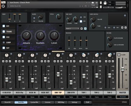 Logiciel de studio Plugins d'effets Spectre Digital Icon Drums Classic Rock (Produit numérique) - 2