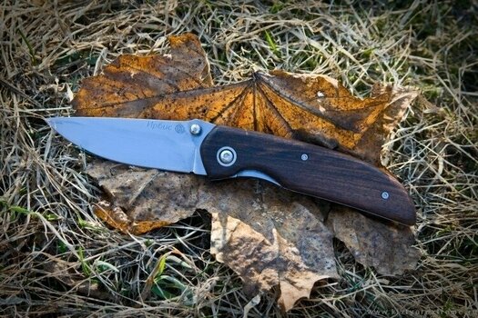 Tactical Folding Knife Kizlyar NSK Irbis Wood - 2