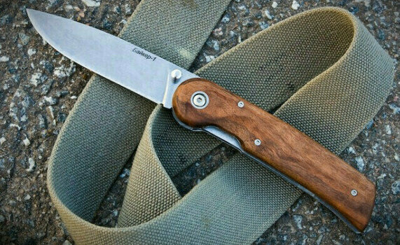 Taktikai kés Kizlyar NSK Bajker 1 Wood - 2