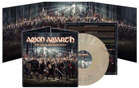 Hanglemez Amon Amarth - The Great Heathen Army (Off White Marbled Coloured) (LP) - 2