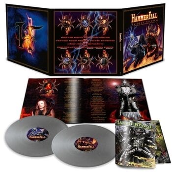 LP plošča Hammerfall - Crimson Thunder - 20 Year Anniversary Edition (Silver Coloured) (2 LP) - 2