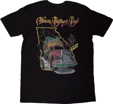 T-Shirt The Allman Brothers Band T-Shirt Road Goes On Unisex Black S - 2