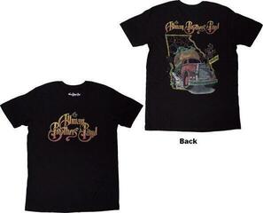 T-shirt The Allman Brothers Band Road Goes On Black 2XL T-shirt - 2