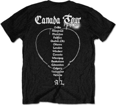 T-Shirt Avril Lavigne T-Shirt Love Sux Unisex Black M - 2