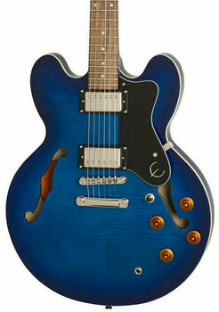 Semi-akoestische gitaar Epiphone Dot Deluxe Blueberry Burst - 2
