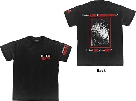 T-shirt Bebe Rexha T-shirt Queen of Sabotage Unisex Black S - 3