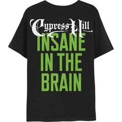 Shirt Cypress Hill Insane In The Brain Unisex T-shirt met korte mouwen/Black/Kort - 1