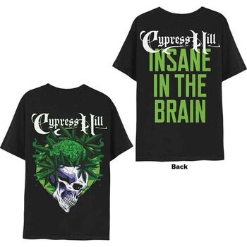 T-Shirt Cypress Hill T-Shirt Insane In The Brain Unisex Black XL - 3