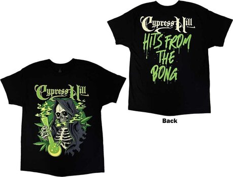 T-shirt Cypress Hill T-shirt Skull Bong Unisex Black M - 3