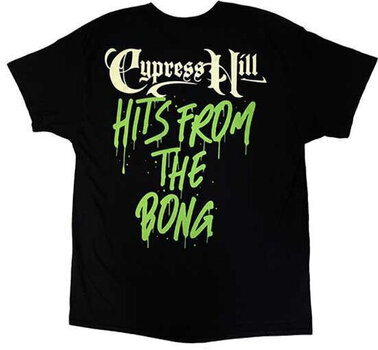 T-Shirt Cypress Hill T-Shirt Skull Bong Unisex Black XL - 2