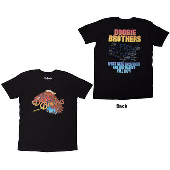 Tričko The Doobie Brothers Tričko Eagle Unisex Black S - 3