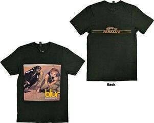 T-shirt Blur Parklife Album Unisex Green/T-shirt à manches courtes/Courtes - 2