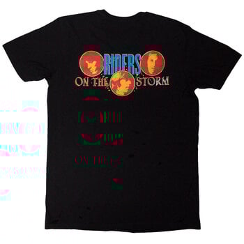 T-shirt The Doors T-shirt Riders On The Storm Unisex Black XL - 2