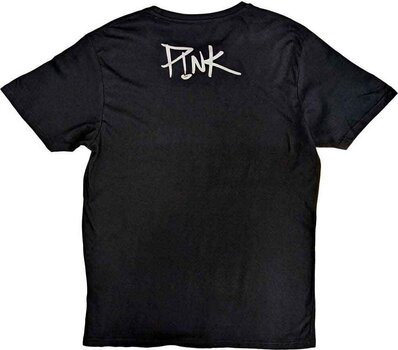 T-shirt Pink T-shirt Wink Unisex Black XL - 2