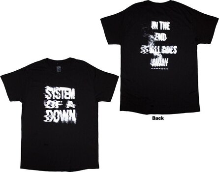T-shirt System of a Down T-shirt All Goes Away Unisex Black M - 3